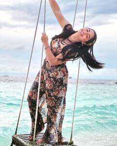 Gouri Kishan : ‘மிர மிரட்டலு ஸ்டைலச்சி பேபி..’ நடிகை கௌரி கிஷனின் மாலத்தீவு புகைப்படங்கள்!