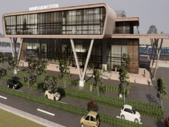 The grand redevelopment model of Daknia Talav railway station gained momentum, the station will be disabled friendly