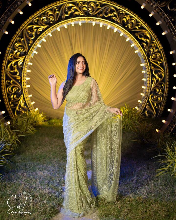 'త్రినయని' ఆషిక గోపాల్ పదుకొనె (Image Credit: Aashika Gopal Padukone Actress/Instagram)