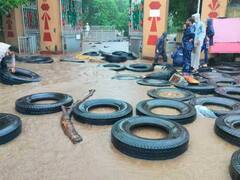 Weather Update: गुजरात से लेकर पंजाब तक बारिश ने मचाई तबाही, अलर्ट पर कई राज्य, तस्वीरों में देखिए हाल