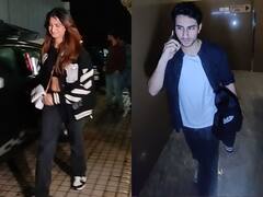 Palak Tiwari संग इब्राहिम अली खान की आउटिंग, रुमर्ड गर्लफ्रेंड की जैकेट हाथ में लिए दिखे सैफ अली खान के लाडले