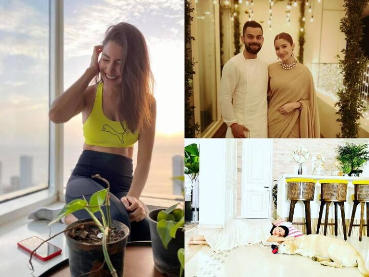 Anushka Sharma Home: आज हम आपको एक्ट्रेस अनुष्का शर्मा के मुंबई वाले लग्जरी फ्लैट के अंदर का टूर देने जा रहे हैं. जो उन्होंने बहुत ही खूबसूरती से सजाया हुआ है. नीचे की स्लाइड में देखिए तस्वीरें.....