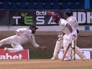 Rahane Catch Viral: ராங்காக வந்த கேட்ச்.. டைவ் அடிச்சு பிடிச்ச ராவடி ’ரஹானே’.. இணையத்தில் வைரலாகும் வீடியோ!