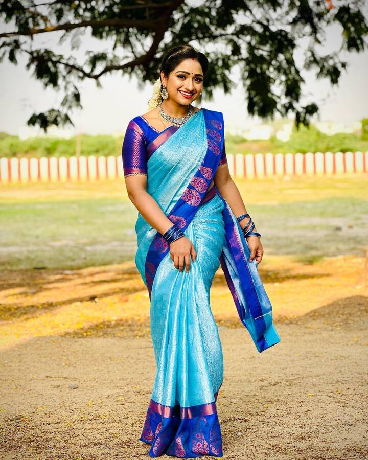 'త్రినయని' ఆషిక గోపాల్ పదుకొనె (Image Credit: Aashika Gopal Padukone Actress/Instagram)