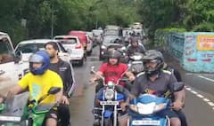 Lonavala : जिकडे तिकडे नुसतेच पर्यटक; वाहनांच्या सहा किलोमीटरपर्यंत लांबच-लांब रांगा