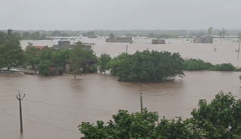 Junagadh Rain: જુનાગઢના મુળિયાસા ગામમાં ભારે વરસાદથી ઘર, ખેતરો ડૂબ્યા, ચોમેર પાણી જ પાણી