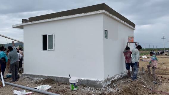 AP Govt One Cent Land Houses : 47వేల ఇళ్ళ నిర్మాణానికి ఒకేసారి సీఎం జగన్ శంకుస్థాపన | ABP Desam