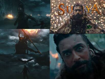 HBD Suriya Actor Suriyas Kanguva Movie Glimplse Video Released Glimpse Of Kanguva: மிரட்டும் கிராஃபிக்ஸ்.. வித்தியாசமான லுக்கில் சூர்யா.. கங்குவா படத்தின் கிளிம்ப்ஸ் வீடியோ இதோ..!