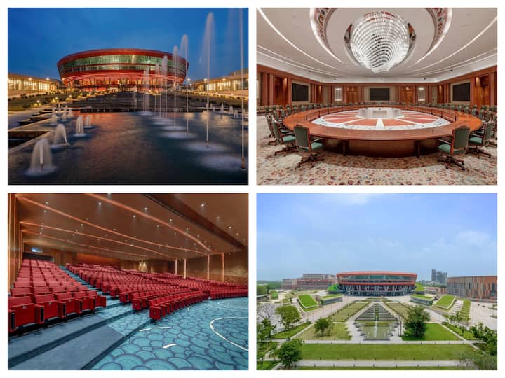 The redeveloped ITPO complex in Pragati Maidan, New Delhi, which will host India’s G20 leaders meetings, will be inaugurated on July 26 by PM Modi. Take a look at the stunning visuals of the complex.