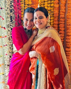 Kangana Ranaut Gives Us A Sneak Peek Of Her Sister-In-Law's Baby Shower
