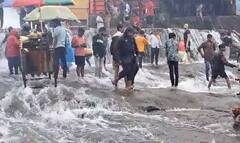 Pune News : लोणावळ्यातील भुशी डॅमवर पर्यटकांची तुफान गर्दी