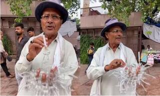 Viral Video: ਸਿਗਰਟ ਪੀਣ ਦਾ ਹੁੱਕਾ! ਸੜਕ 'ਤੇ ਵੇਚਦਾ ਨਜ਼ਰ ਆਇਆ ਅੰਕਲ, ਦੇਖ ਕੇ ਲੋਕ ਕਹਿੰਦੇ - 'ਮੌਤ ਤੇ ਜ਼ਿੰਦਗੀ ਇਕੱਠੇ!'