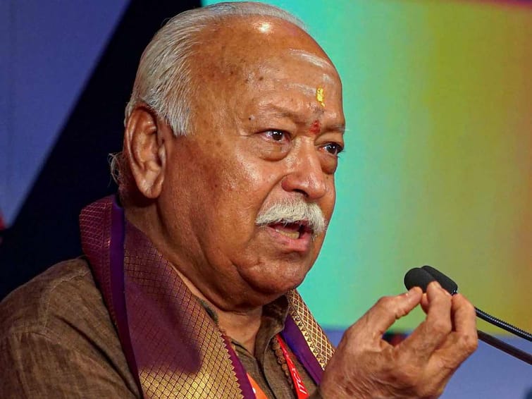RSS Mohan Bhagwat Discussion On Good Things Happening India Bad Talks Less Mohan Bhagwat Says 40 Times More Talk Of Good Things Happening In India Than Bad Things