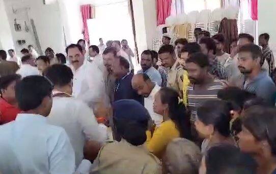 नुकसानग्रस्त भागातील नागरिकांना अनिल पाटील यांनी दिले मदतीचे आश्वासन