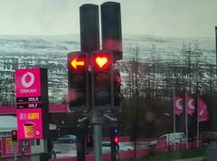 Iceland Traffic Light: ਦੁਨੀਆ ਦੇ ਇਸ ਦੇਸ਼ ‘ਚ ਦਿਲ ਦੇ ਆਕਾਰ ਵਾਲੀ ਟ੍ਰੈਫ਼ਿਕ ਲਾਈਟ, ਕਾਰਨ ਜਾਣ ਕੇ ਰਹਿ ਜਾਓਗੇ ਹੈਰਾਨ, ਵੇਖੋ ਤਸਵੀਰਾਂ