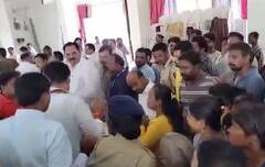 मंत्री अनिल पाटील यांनी दिली यवतमाळ जिल्ह्यातील पूरग्रस्त भागाला भेट, नुकसानग्रस्तांना मदतीचं आश्वासन