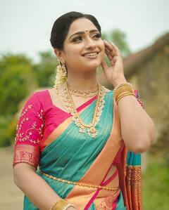 Ashika Gopal Padukone Photos: 'త్రినయని' ఆషిక అందమంతా చీరకట్టులోనే ఉంది