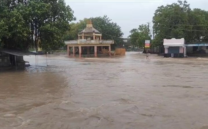 Amreli Rain: અમરેલી જિલ્લામાં મેઘમહેર,  બાબરાની કાળુભાર નદીનું રૌદ્ર સ્વરૂપ