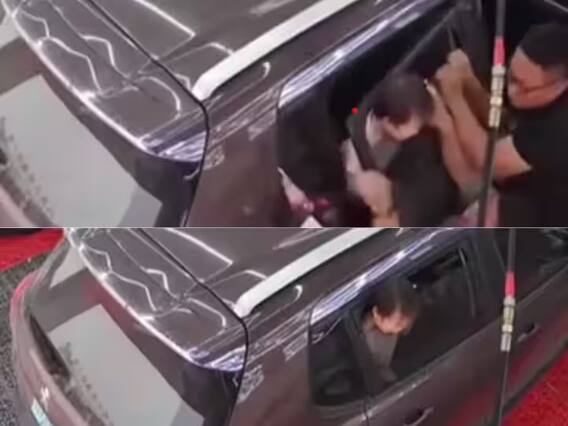 Viral Video: ਮਾਂ ਨੇ ਆਪਣੀ ਧੀ ਦੀ ਜਾਨ ਖ਼ਤਰੇ 'ਚ ਪਾ ਦਿੱਤੀ, ਬਿਨਾਂ ਦੇਖੇ ਬੰਦ ਕੀਤੀ ਕਾਰ ਦੀ ਖਿੜਕੀ, ਕੁੜੀ ਦਾ ਗਲਾ ਕੱਸਿਆ, ਦੇਖੋ ਵੀਡੀਓ