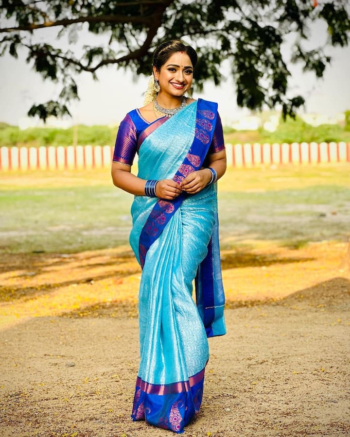'త్రినయని' ఆషిక గోపాల్ పదుకొనె (Image Credit: Aashika Gopal Padukone Actress/Instagram)