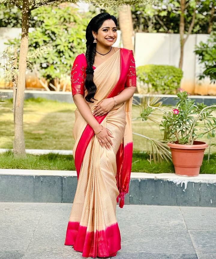'త్రినయని' ఆషిక గోపాల్ పదుకొనె (Image Credit: Aashika Gopal Padukone Actress/Instagram)