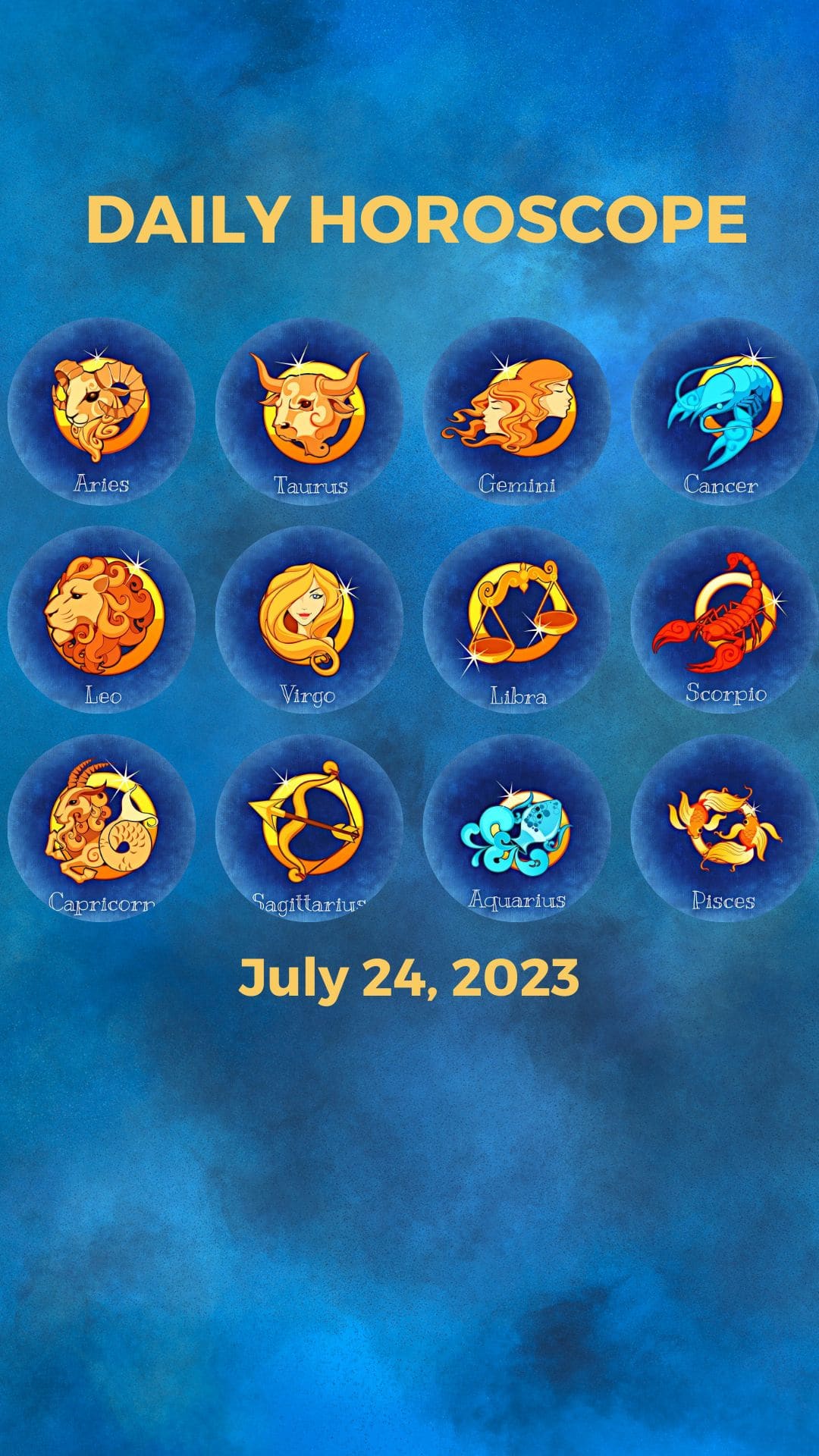 Horoscope Today July 24 Predictions For All 12 Zodiac Signs