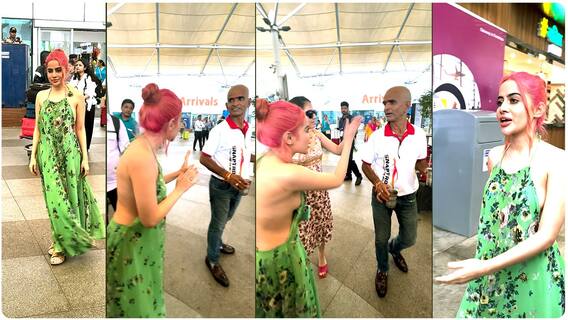 Urfi Javed Dress Controversy In Airport: ఎయిర్ పోర్ట్ లో ఉర్ఫీ వేషధారణను ప్రశ్నించిన వ్యక్తి