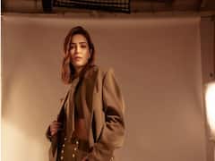 Kriti Sanon Shows Real Power Dressing In Monochromatic Suit; See Pics