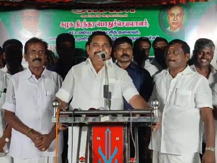 People will not accept a person in jail as a minister says Edappadi Palaniswami TNN 