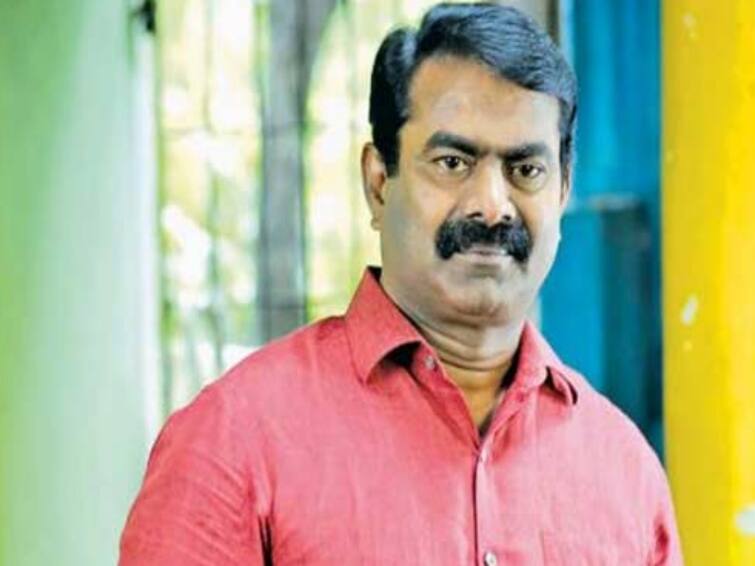 Ambedkar photo should not be placed in courts Notice hurts Seeman Seeman: திட்டமிட்ட சதி.. அம்பேத்கர் புகைப்படத்தை நீதிமன்றங்களில் வைக்கக்கூடாதா?- சீமான் கேள்வி