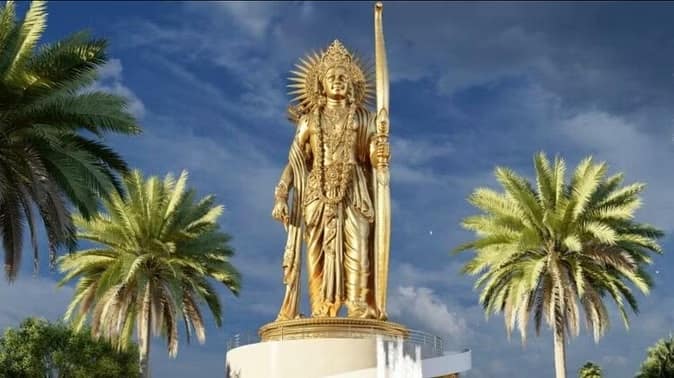 The tallest statue of Lord Ram will be built in Andhra Pradesh, Union Home Minister Amit Shah laid the foundation stone આંધ્રપ્રદેશમાં બનશે ભગવાન શ્રી રામની સૌથી ઊંચી પ્રતિમા, કેન્દ્રીય ગૃહમંત્રી અમિત શાહે કર્યો શિલાન્યાસ