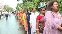 Manipur Violence: নারী নির্যাতনের প্রতিবাদ, মণিপুর ইস্যুতে শহরে তৃণমূলের জয়হিন্দ বাহিনীর মিছিল