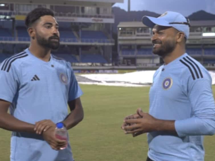 India vs West Indies Mukesh Kumar Reveals How Virat Kohli's Unexpected Gesture Made His Test Debut Unforgettable WATCH: Mukesh Kumar Reveals How Virat Kohli's Unexpected Gesture Made His Test Debut Unforgettable