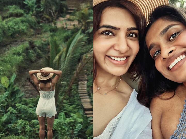 Samantha Bali Photos: நடிகை சமந்தா தற்போது இந்தோனேசியாவில் உள்ள பாலிக்கு ட்ரிப் சென்றுள்ளார்.