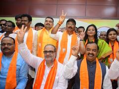 UP Politics: लोकसभा चुनाव से पहले विपक्ष को झटका, इन बड़े नेताओं ने थामा बीजेपी का दामन, देखें लिस्ट