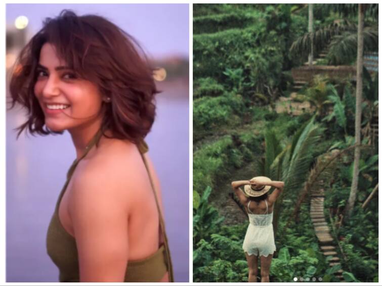 Actress samantha tom boy look video goes on viral டாம் பாய் லுக்கில் இருக்கும் சமந்தா - வைரலாகும் வீடியோ