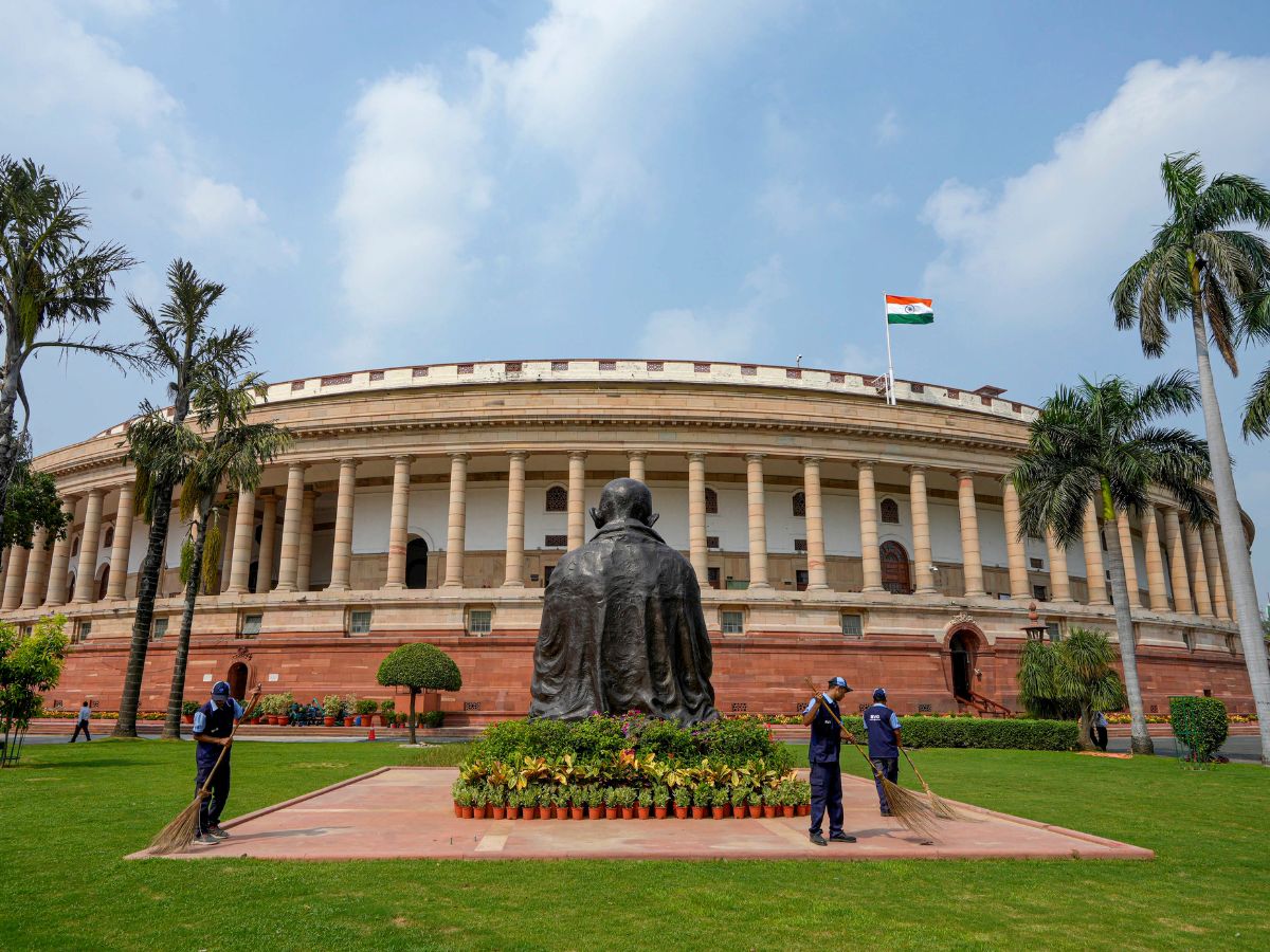 Parliament House, New Delhi, India Stock Photo - Alamy