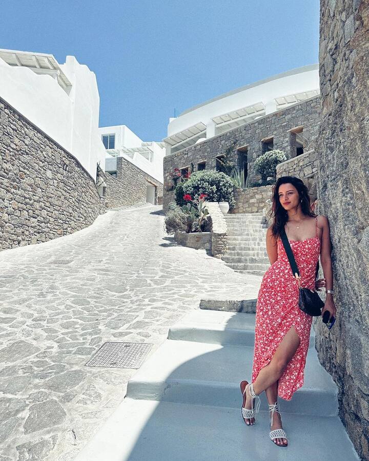 The actress will next be seen opposite Vicky Kaushal in an untitled film produced by Karan Johar. (All Image: @tripti_dimri/instagram.)