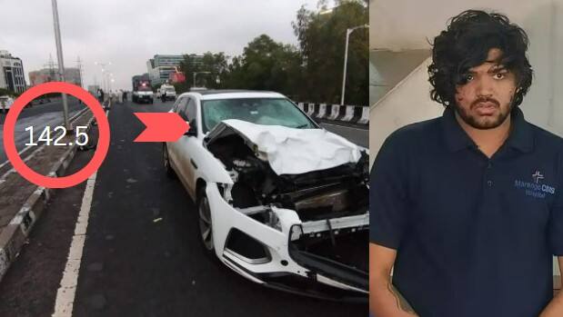 ISKCON Bridge Accident FSL clarified about the speed of Tathya Patels car ઈસ્કોન બ્રિજ કેસ: સૌથી મોટા સમાચાર, અકસ્માત સમયે તથ્ય પટેલની કારની સ્પીડ અંગે FSL દ્વારા કરવામાં આવ્યો મોટો ખુલાસો