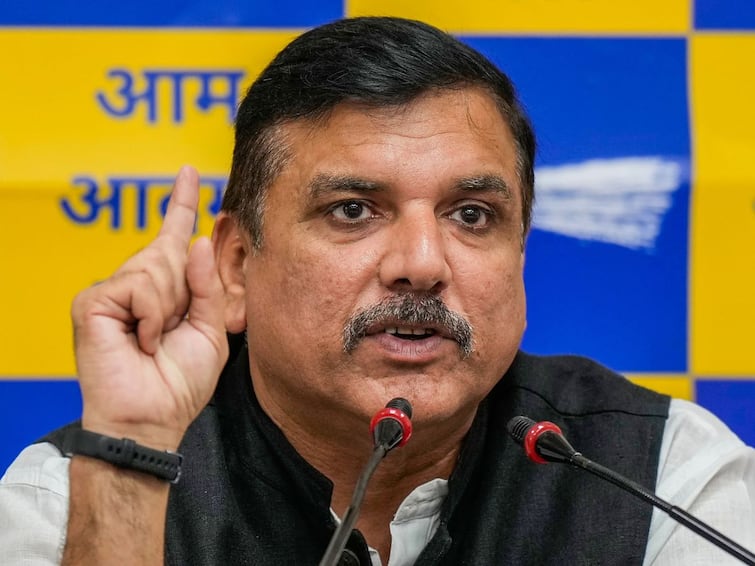 AAP MP Sanjay Singh Suspended From Rajya Sabha For Remaining Duration Amid Row Over Manipur Issue AAP MP Sanjay Singh Suspended For Remaining Parliament Session For 'Obstructing' House Proceedings