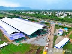 అమరావతిలో పేదల ఇళ్ల నిర్మాణానికి సీఎం జగన్ శంకుస్థాపన