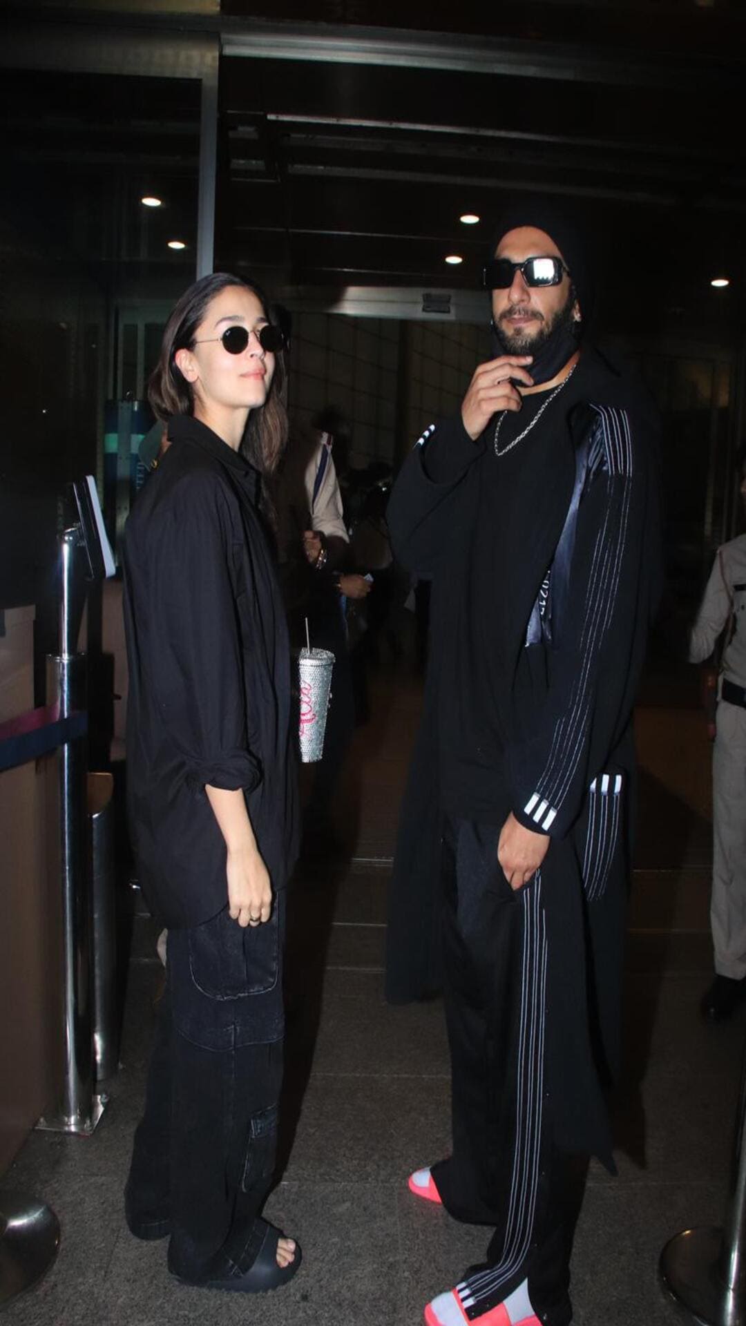 Alia Bhatt and Ranveer Singh twin in black, Deepika Padukone