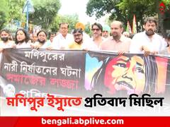 'মণিপুরের নারী নির্যাতন সমাজের লজ্জা', প্রতিবাদে TMC-র জয়হিন্দ বাহিনীর মিছিল কলকাতায়
