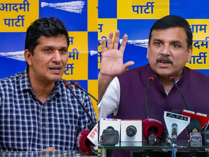 'Not Upset': AAP Says Sanjay Singh Suspended For 'Raising Voice For Truth' Monsoon session Parliament BJP Congress Opposition 'Not Upset': AAP Says Sanjay Singh Suspended For 'Raising Voice For Truth'