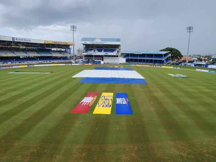 IND Vs WI: Rain Interrupted 2nd Test Day 4 Play Between India West Indies IND Vs WI 2nd Test: భారత్, వెస్టిండీస్ టెస్టుకు వరుణుడి అంతరాయం - టీ20 రేంజ్‌లో ఆడుతున్న టీమిండియా!