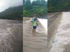 जगण्यासाठी 'जीव' पणाला! मोखाड्यातील 'त्या' चार गावपाड्यांचा संपर्क तुटला; प्रवास झाला जीवघेणा