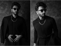 Just Ranveer Singh Stealing Hearts With His All Black Look | SEE PICS