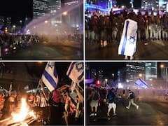 Israelis Take To Streets After Parliament Passes Law Curbing Powers Of Supreme Court. IN PICS