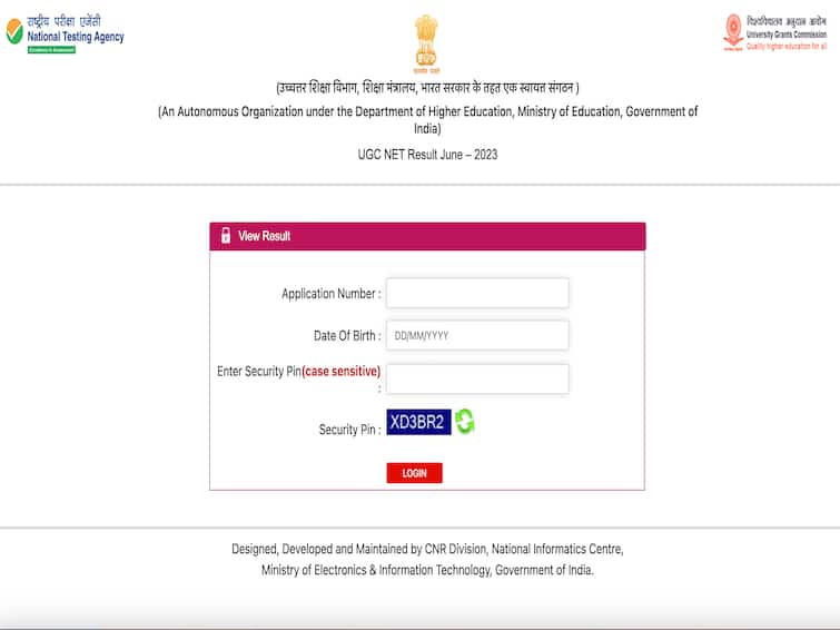 UGC NET June 2023 Result Announced On ugcnet.nta.nic.in - Direct Scorecard Link Here