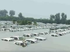 WATCH: Hundreds Of Cars Submerged After Hindon River Floods Noida Locality